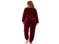 „Burgundy Morning“ дамска макси пижам
