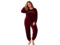 „Burgundy Morning“ дамска макси пижам
