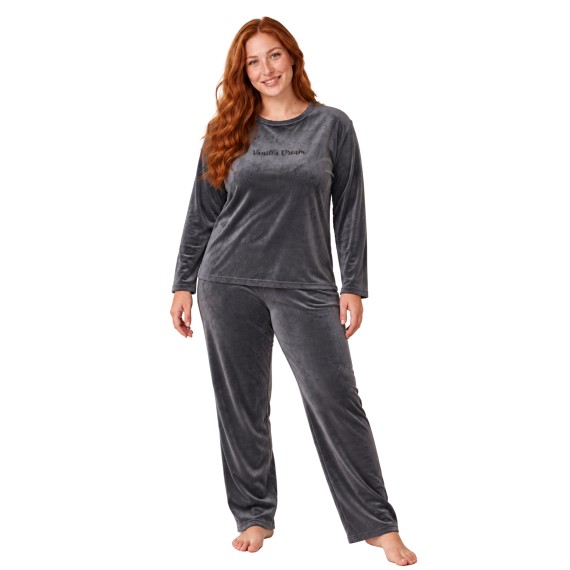 „Grey Elegance“ дамска макси пижама „Grey Elegance“ дамска макси пижама