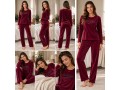 „Merlot Night“ дамска кадифена пижама „Merlot Night“ дамска кадифена пижама