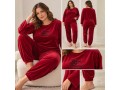 „Red Dreams“ дамска макси пижама 