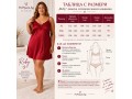 „Ruby“ дамска сатенена макси нощница